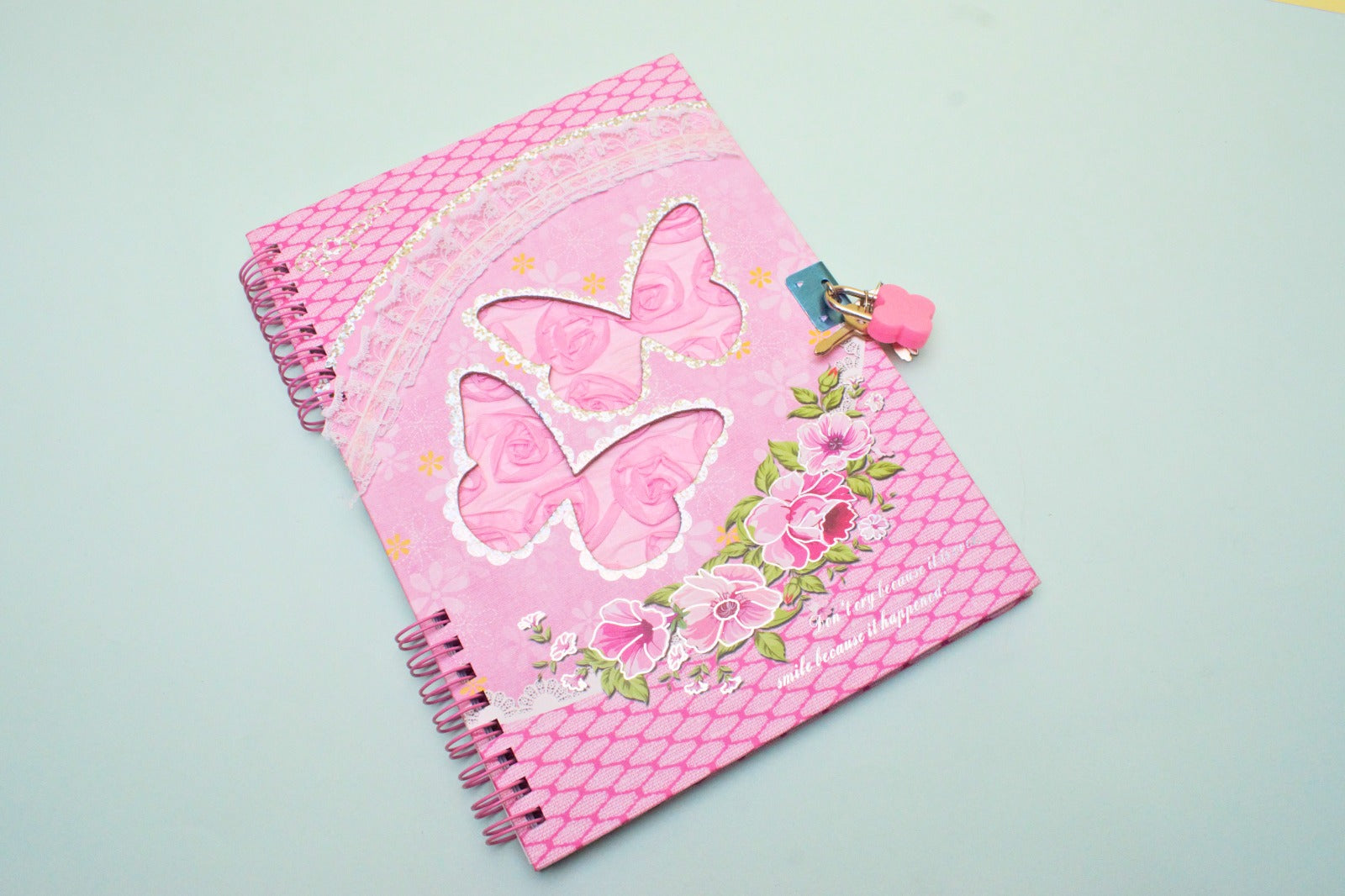 Butterfly Lock Notebook